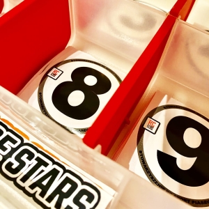  STARTING NUMBERS 200pcs