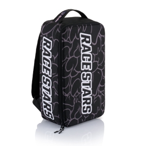 Double Backpack Race Stars Black graffiti 